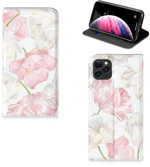 B2Ctelecom iPhone 11 Pro Max Smart Cover Lovely Flowers