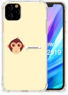 B2Ctelecom iPhone 11 Pro Max Stevige Bumper Hoesje Monkey