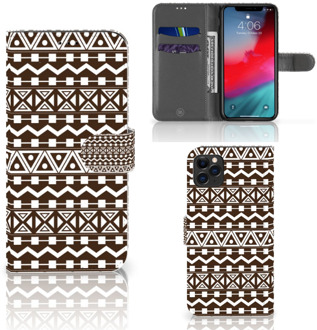 B2Ctelecom iPhone 11 Pro Max Telefoon Hoesje Aztec Bruin