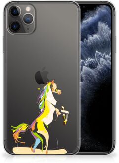 B2Ctelecom iPhone 11 Pro Max Telefoonhoesje met Naam Horse Color