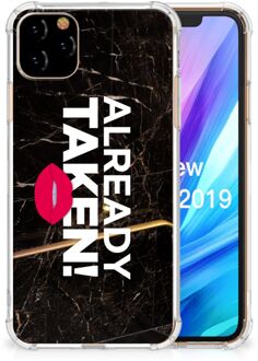 B2Ctelecom iPhone 11 Pro Max Telefoonhoesje met tekst Already Taken Black