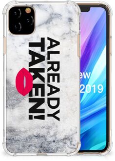 B2Ctelecom iPhone 11 Pro Max Telefoonhoesje met tekst Already Taken White