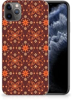 B2Ctelecom iPhone 11 Pro Max TPU bumper Batik Brown