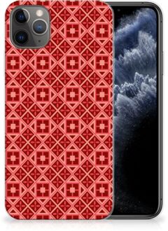 B2Ctelecom iPhone 11 Pro Max TPU bumper Batik Red