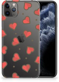 B2Ctelecom iPhone 11 Pro Max TPU bumper Hearts