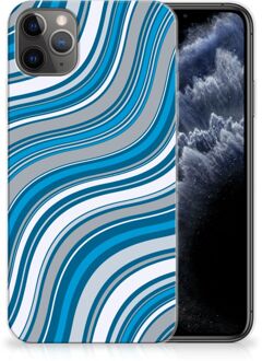 B2Ctelecom iPhone 11 Pro Max TPU bumper Waves Blue