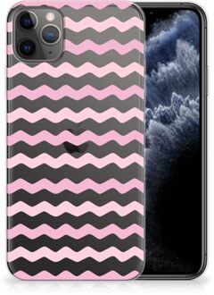 B2Ctelecom iPhone 11 Pro Max TPU bumper Waves Roze