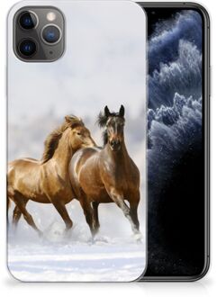 B2Ctelecom iPhone 11 Pro Max TPU Hoesje Paarden