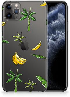 B2Ctelecom iPhone 11 Pro Max TPU Siliconen Hoesje Banana Tree