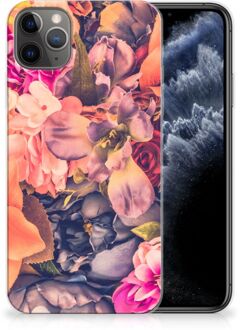 B2Ctelecom iPhone 11 Pro Max TPU Siliconen Hoesje Bosje Bloemen