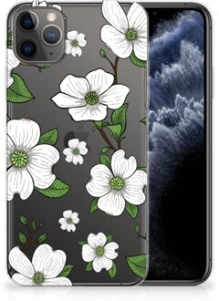 B2Ctelecom iPhone 11 Pro Max TPU Siliconen Hoesje Dogwood Flowers