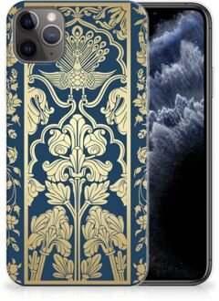 B2Ctelecom iPhone 11 Pro Max TPU Siliconen Hoesje Golden Flowers