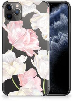 B2Ctelecom iPhone 11 Pro Max TPU Siliconen Hoesje Lovely Flowers