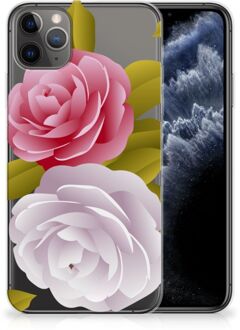 B2Ctelecom iPhone 11 Pro Max TPU Siliconen Hoesje Roses