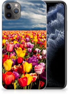 B2Ctelecom iPhone 11 Pro Max TPU Siliconen Hoesje Tulpen