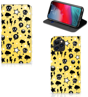 B2Ctelecom iPhone 11 Pro Mobiel BookCase Punk Yellow