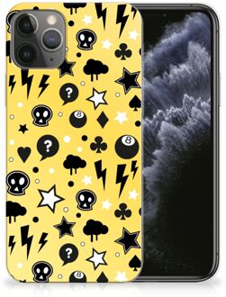 B2Ctelecom iPhone 11 Pro Silicone Back Case Punk Yellow