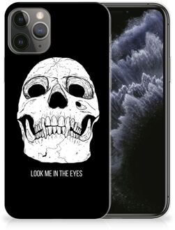 B2Ctelecom iPhone 11 Pro Silicone Back Case Skull Eyes