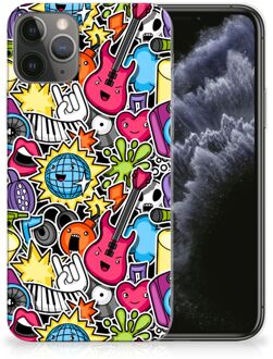 B2Ctelecom iPhone 11 Pro Silicone Back Cover Punk Rock