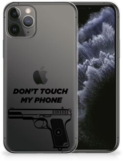 B2Ctelecom iPhone 11 Pro Silicone-hoesje Pistol DTMP