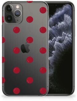 B2Ctelecom iPhone 11 Pro Siliconen Case Cherries