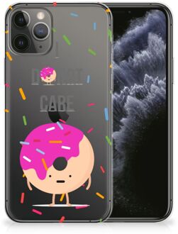 B2Ctelecom iPhone 11 Pro Siliconen Case Donut Roze