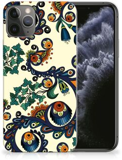 B2Ctelecom iPhone 11 Pro Siliconen Hoesje Barok Flower