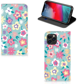 B2Ctelecom iPhone 11 Pro Smart Cover Flower Power