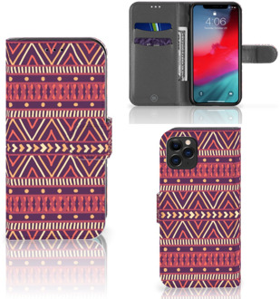 B2Ctelecom iPhone 11 Pro Telefoon Hoesje Aztec Purple