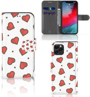 B2Ctelecom iPhone 11 Pro Telefoon Hoesje Hearts