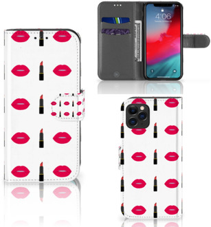 B2Ctelecom iPhone 11 Pro Telefoon Hoesje Lipstick Kiss