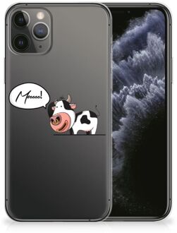 B2Ctelecom iPhone 11 Pro Telefoonhoesje met Naam Cow