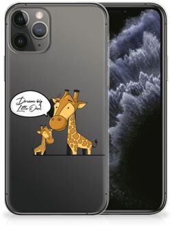 B2Ctelecom iPhone 11 Pro Telefoonhoesje met Naam Giraffe