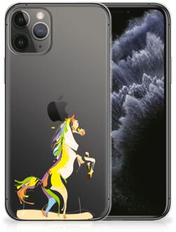 B2Ctelecom iPhone 11 Pro Telefoonhoesje met Naam Horse Color