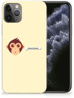 B2Ctelecom iPhone 11 Pro Telefoonhoesje met Naam Monkey