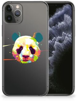 B2Ctelecom iPhone 11 Pro Telefoonhoesje met Naam Panda Color