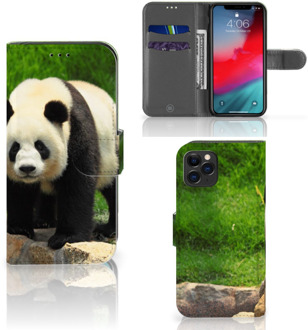 B2Ctelecom iPhone 11 Pro Telefoonhoesje met Pasjes Panda