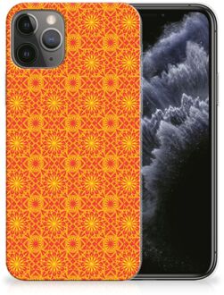 B2Ctelecom iPhone 11 Pro TPU bumper Batik Orange