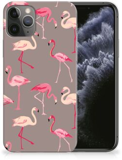 B2Ctelecom iPhone 11 Pro TPU Hoesje Flamingo