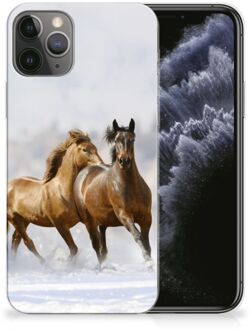 B2Ctelecom iPhone 11 Pro TPU Hoesje Paarden