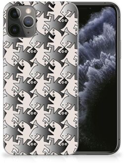 B2Ctelecom iPhone 11 Pro TPU Hoesje Salamander Grey