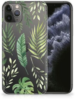 B2Ctelecom iPhone 11 Pro TPU Siliconen Hoesje Leaves