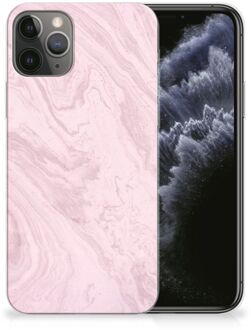 B2Ctelecom iPhone 11 Pro TPU Siliconen Hoesje Marble Roze