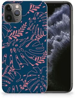 B2Ctelecom iPhone 11 Pro TPU Siliconen Hoesje Palm Leaves