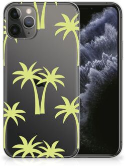 B2Ctelecom iPhone 11 Pro TPU Siliconen Hoesje Palmtrees