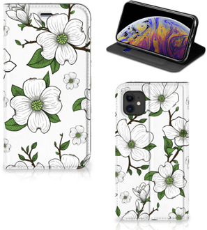 B2Ctelecom iPhone 11 Smart Cover Dogwood Flowers