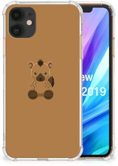 B2Ctelecom iPhone 11 Stevige Bumper Hoesje Baby Hyena