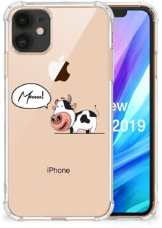 B2Ctelecom iPhone 11 Stevige Bumper Hoesje Cow