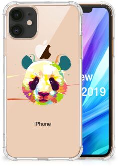 B2Ctelecom iPhone 11 Stevige Bumper Hoesje Panda Color