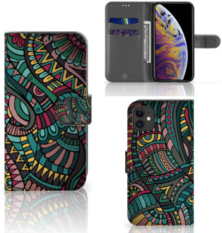 B2Ctelecom iPhone 11 Telefoon Hoesje Aztec